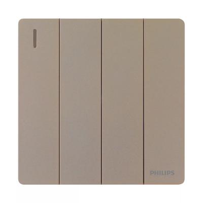 Philips 6947939153534 light switch Polycarbonate (PC) Champagne