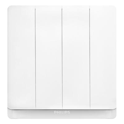 Philips 6947939160662 light switch Polycarbonate (PC) White