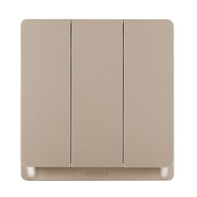 Philips 6947939162017 light switch Polycarbonate (PC) Champagne, Gold