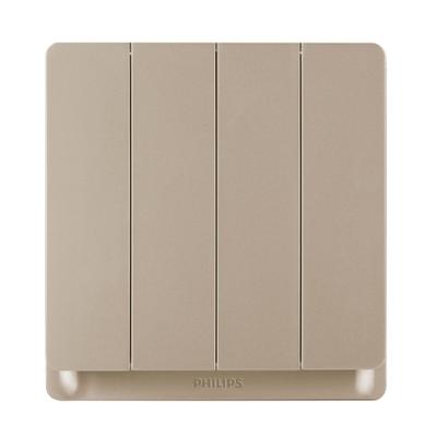Philips 6947939162079 light switch Polycarbonate (PC) Champagne