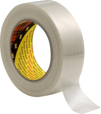 3M 89561550 duct tape Suitable for indoor use 50 m Biaxially Oriented Polypropylene (BOPP), Fiberglass Transparent
