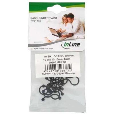 InLine 59966U cable tie Black