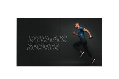 LG 55VL5PJ-A video wall display LCD Indoor