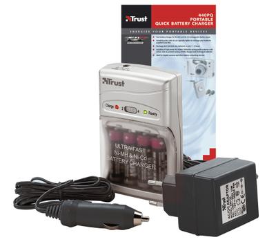 Trust 440PQ QUICK BATTERYCHARGER battery charger
