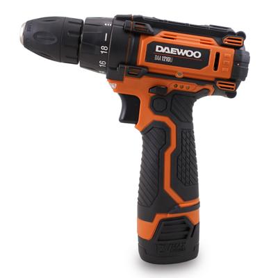 Daewoo DAA 1210LI drill 700 RPM Keyless 960 g Black, Orange